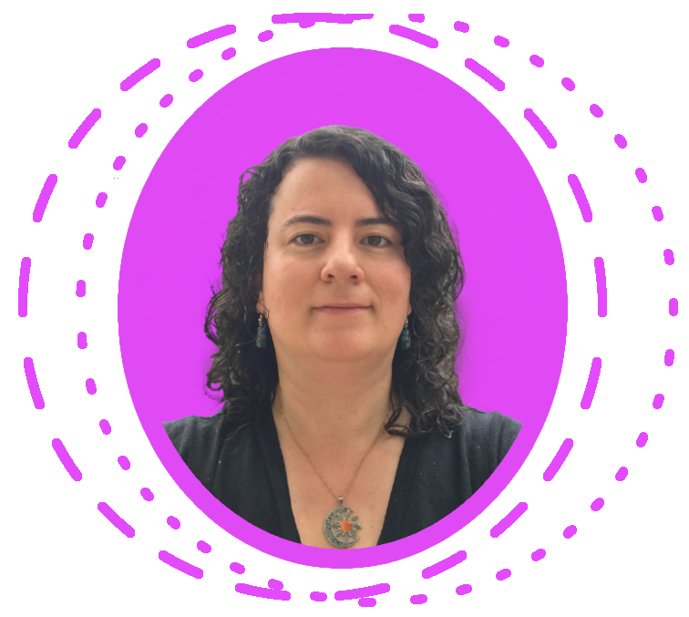 Photo de Cécile Andrisi-Brémon clignant de l'oeil